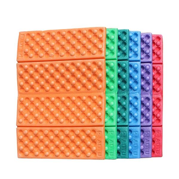 

outdoor pads foldable folding camping mat waterproof seat foam pad chair picnic moisture-proof mattress beach