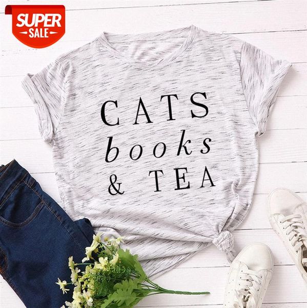 

women's loose round neck short-sleeved cotton t-shirt f65 #ck27, White