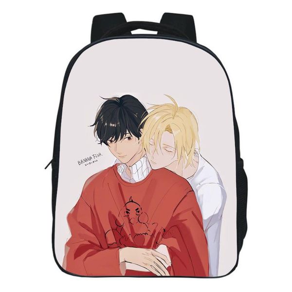 

backpack banana fish cartoon school students boy girl bookbag galaxy print bagpack manga bags kawaii knapsack