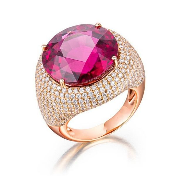 

new fashion trendy jewelry men/women 18k yellow gold filled zircon copper wedding chirstmas gift ring size 8-13#44, Slivery;golden