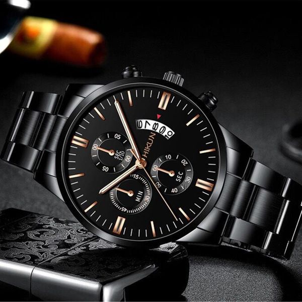 

wristwatches quartz for men sleek minimalist fashion with steel band dial men's watch gift mechanical, Slivery;brown