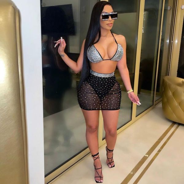 

women's tracksuits p8579-two-piece suit, Gray