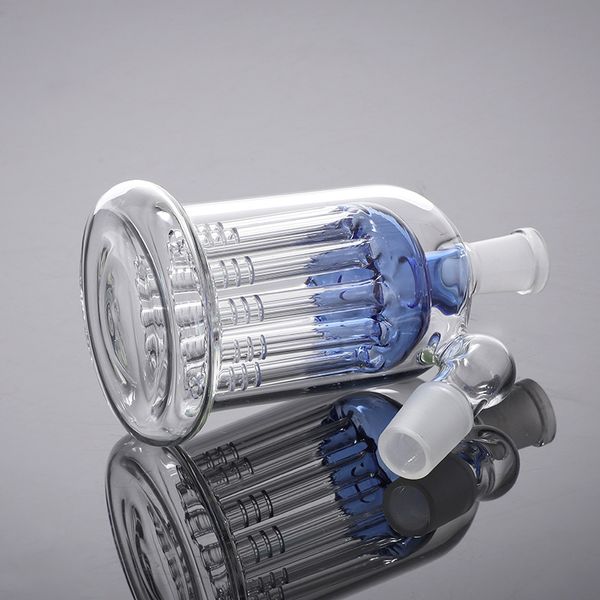 Tubi per fumatori Creativo nuovo set di sigarette a strisce multi-bordo in vetro borosilicato trasparente artigianale con bicchieri lisci trasparenti