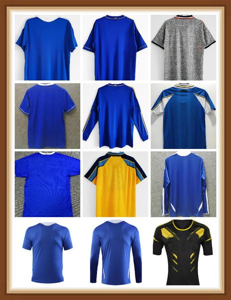 

drogba 2011 torres retro soccer jersey lampard 11 12 final 96 97 99 82 football shirt vintage crespo classic 03 05 06 cole zola vialli 07 08, Black;yellow