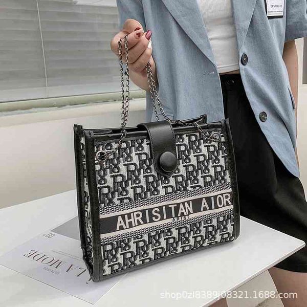 

design chain one shoulder new simple small fresh fashion women's bag handbags