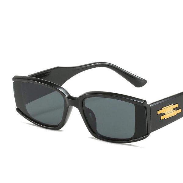 

sunglasses vintage lady rectangle women fashion design travel hip hop small frame sun glasses for female uv400, White;black