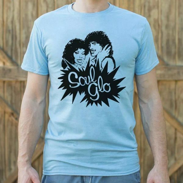 

soul glo t-shirt | mens short sleeve graphic t-shirt, White;black