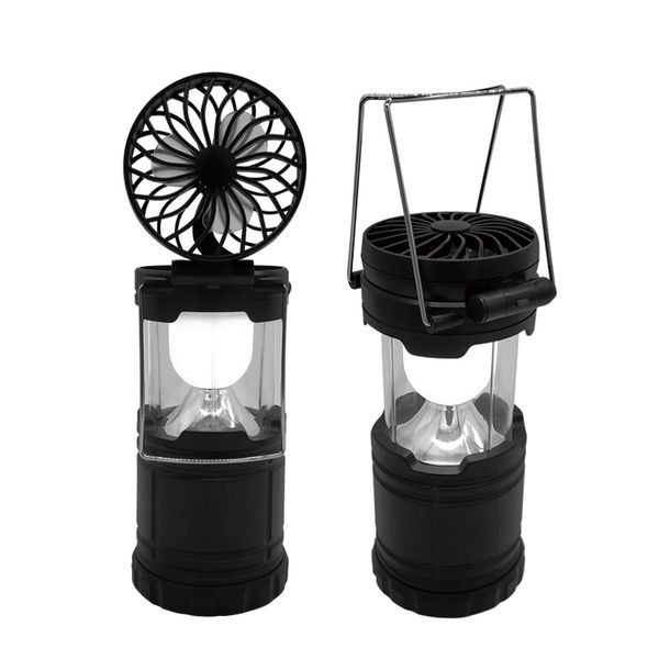 

outdoor new fan camping lamp outdoor indoor tent lantern