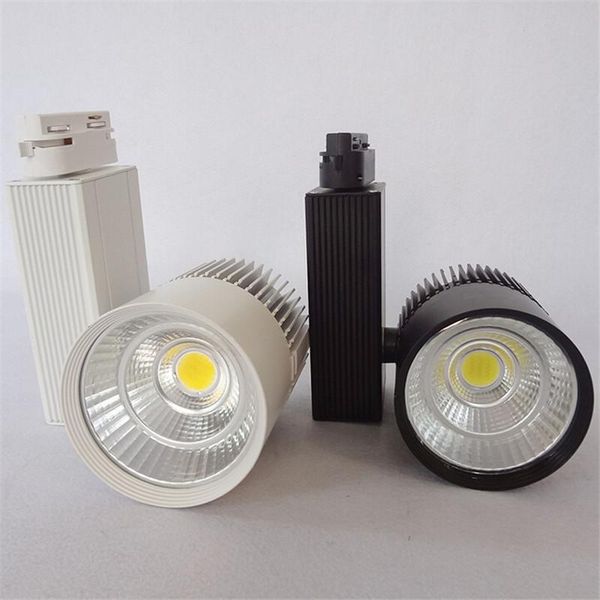 

track light 30w cob commercial spotlight ac85-265v industrial led for store lights
