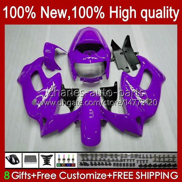 Carenature per HONDA SuperHawk VTR1000F VTR 1000 VTR1000 F 1000F 97 98 99 00 01 02 03 04 05 51No.71 VTR-1000F TUTTI viola 1997 1998 1999 2000 2001 2002 2003 2004 2 005 corpi