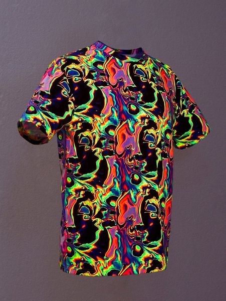 

men allover print tee n9xo#, White;black