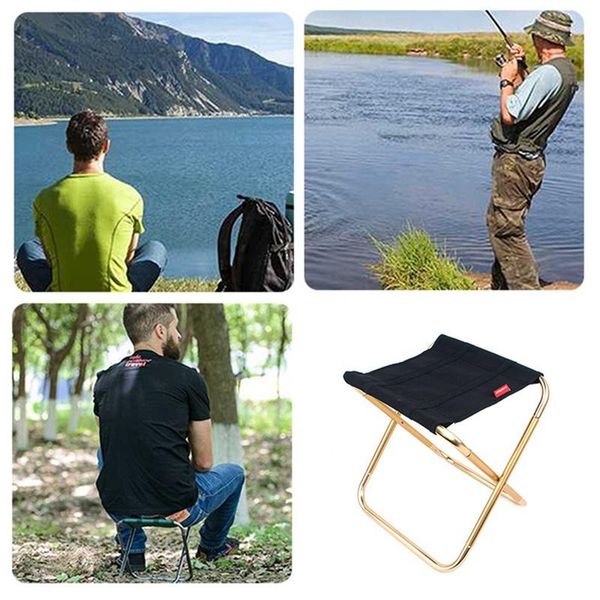 

folding fishing chair lightweight picnic camping foldable aluminium cloth outdoor portable beach furniture accessories