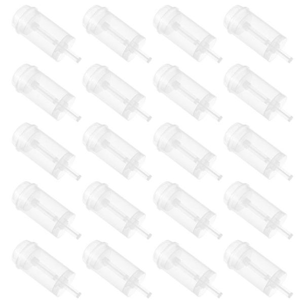 

small animal supplies 20pcs push cake shooter round shaped pops containers