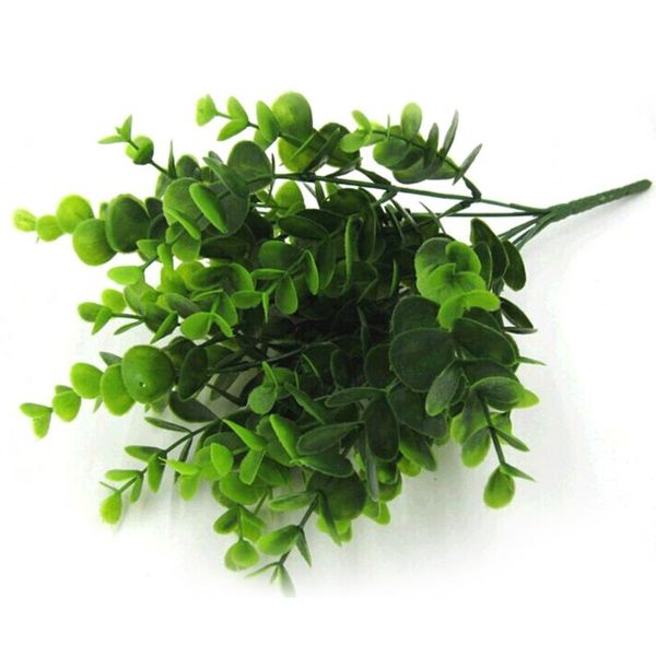 

decorative flowers & wreaths reusable living room office green garden decor plastic home portable wedding party artificial flower