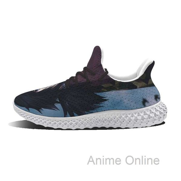 

spring tomioka giyuu fresh pattern flat running shoes