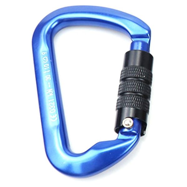 

cords, slings and webbing rock climbing carabiner d-shaped safety hook 7075 aviation aluminum for hiking travel mountaineer