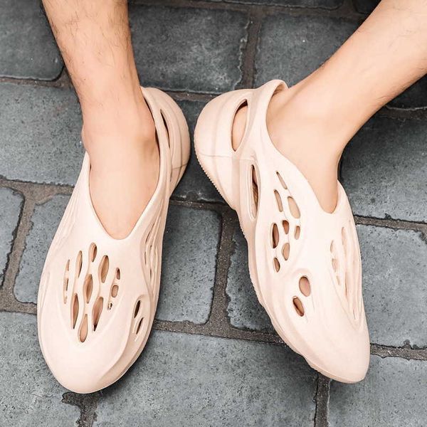 

coconut hole shoes spring 2020 and summer breathable fashion sandals sports leisure new beach shoes men's shoes ysj ysj 7s7w, Black