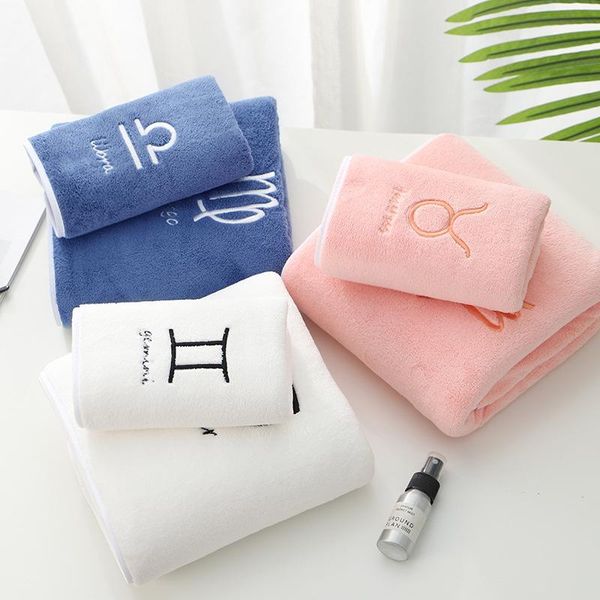 

towel bath set, 70x140cm hair absorbent, coral, face, swimming