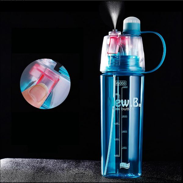 

water bottle creative spray sports professional for outdoor gym rociar agua deportes