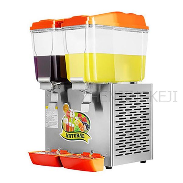 

food processors double cylinder three and cold drink machine fully automatic commercial juicer milk tea self-help beverage