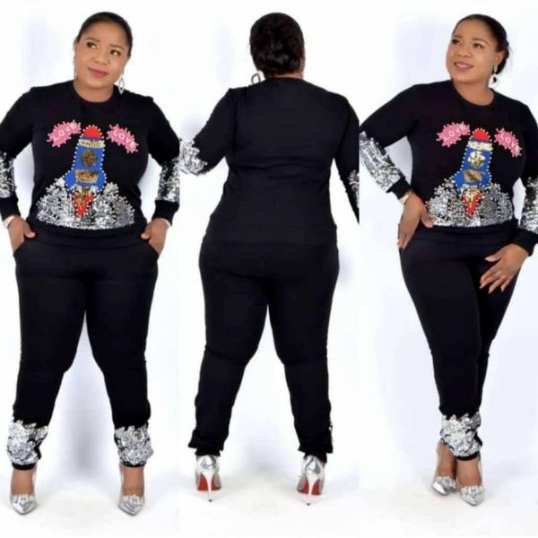 

ethnic clothing 2 piece women sets 2021 fashion bazin print dashiki blouse yomadou elastic color pattern suits and pants for lady, Red