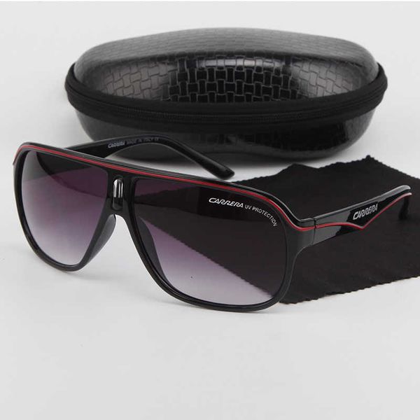 

fashion sunglasses for men with pu case glasses cloth big frame driving men's women's sunglasses outdoor sports eyewear 211014, White;black