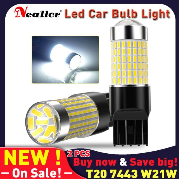

emergency lights w21w 7443 t20 led canbus parking drl bulb car p21w 1156 ba15s p21/5w 1157 bay15d t25 3157 backup reverse diode lamps auto