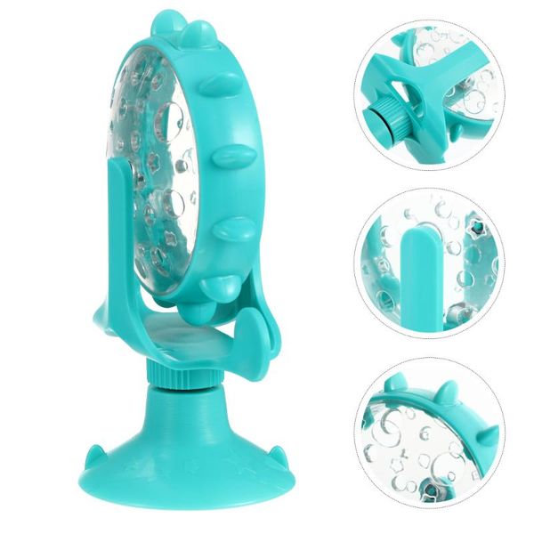 

cat puppy feeding slow dispenser rotated windmill leakage toys