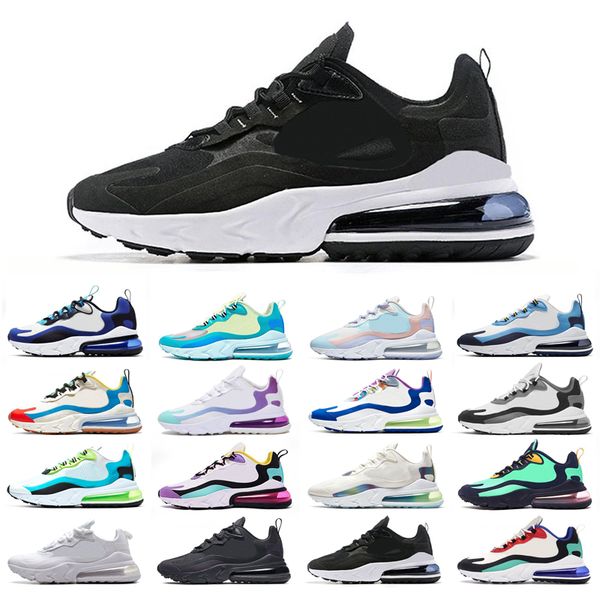 

original react running shoes man woman white bauhaus oracle aqua bubble electro green cream blue bright violet dusk purple easter size 36-45