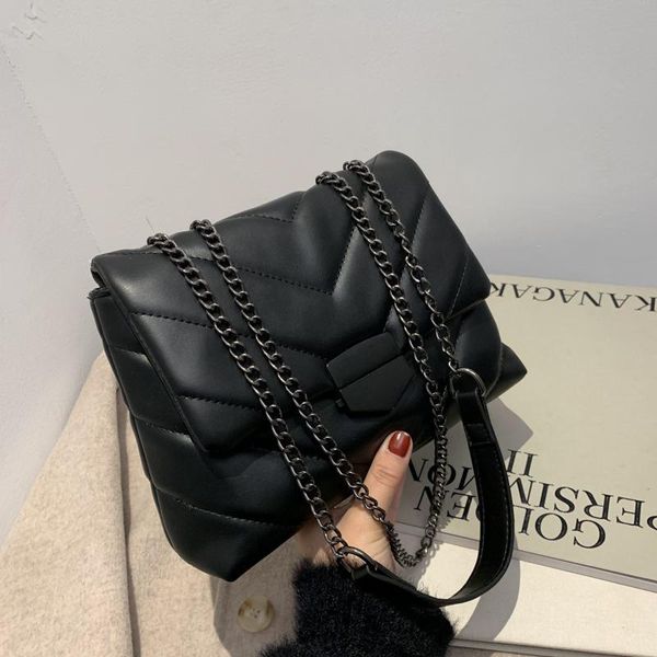 

evening bags designer pu leather women chain shoulder bag ladies small crossbody for fashion female handbags purses