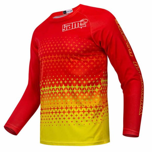 

racing sets 2021 men long sleeve downhill jersey mountain bike mtb shirts offroad dh motorcycle sportswear motocross clothing, Black;blue