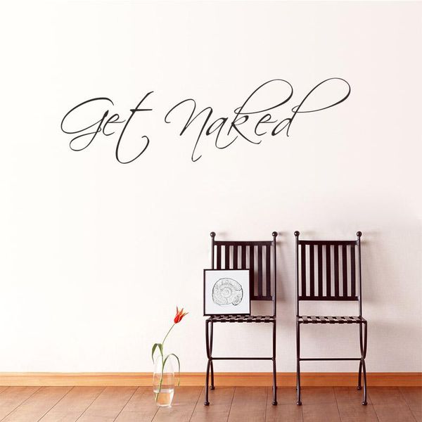 

window stickers get naked wall creative art carved bedroom study living room can be customized