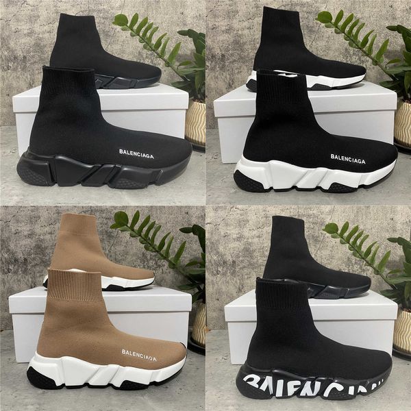 

2022 designer women men speed trainers casual shoes luxury leather lace up platform oversized sole sneakers white black shoelace red