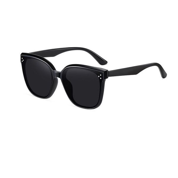 

sunglasses style classic retro ladies oversized black luxury 6305 goggles oculos uv400, White;black