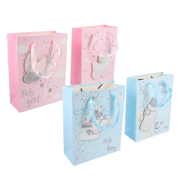 

gift wrap 4pcs baby bags shower goodie birthday party favor for kids