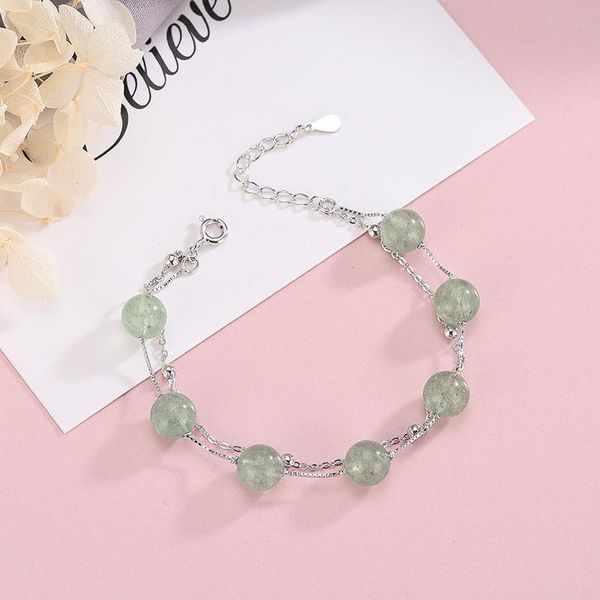 

bracelets green bracelet l national fashion students explosions link, chain, Black