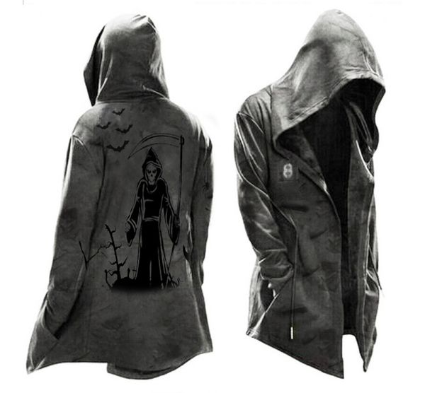 

atmospheric eagle pattern men s cloak high-quality fashion avant-garde unique comfortable casual halloween, Tan;black