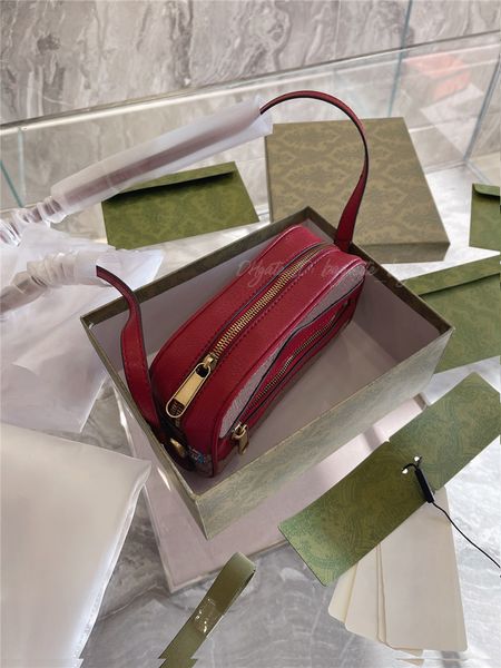 

women leather handbagbag fashion bags shopping casual plain interior slot pocket chains saddle 2021 new luxury designer lady wallets coin pu, Red;black