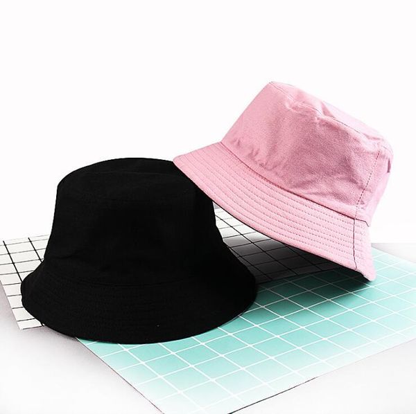 

wide brim hats double-sided fisherman cap women men summer sun hat outdoor leisure basin couple, Blue;gray