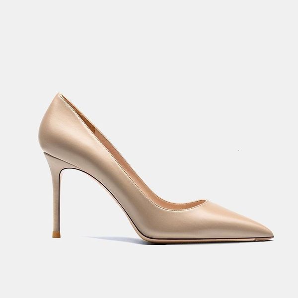 

dress shoes 10cm mulher clÃ¡ssicos da marca de luxo bombas sapatos salto alto feminino do do pÃ© apontado senhoras escritÃ³rio stiletto wp20, Black