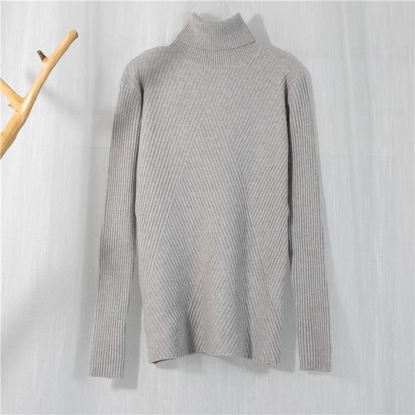 

turtleneck women's autumn winter casual bottoming knitwear warm pullover minimalist elegant jumpers sweaters, White;black