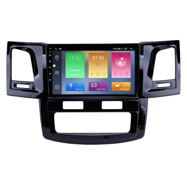 

touch screen car dvd gps navigation player 9 inch android 10 for toyota fortuner hilux 2008-2014 with usb support dvr swc