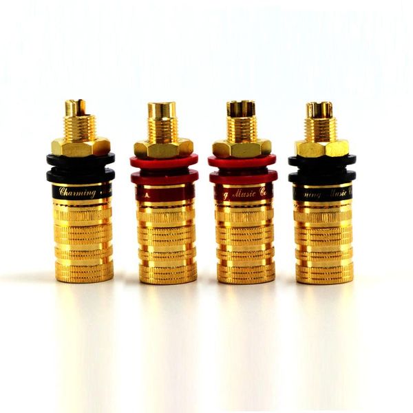 

smart power plugs cmc-838-s-g cmc speaker gold binding post to terminals socket connector plug