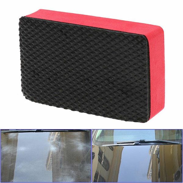 

car sponge wax clay wash mud volcanic 3pcs/kit black & red cleaner cleaning eraser polish block