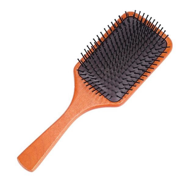 

hair brushes 1pc mini combs useful wooden handheld for home use, Silver