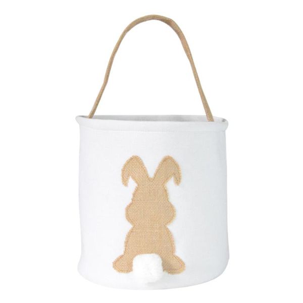 

jute design gift pouch round storage bag easter candy holder portable tote suppliesaz4 wrap