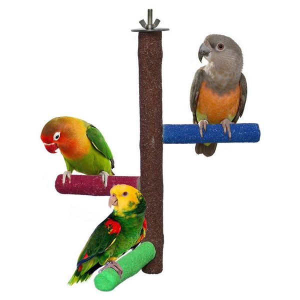 

bird perch stand parrot training toys stick supplies other