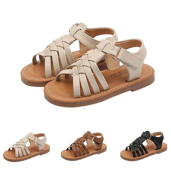

sandals summer cute solid color baby toddler shoes cloud soft 2021, Black;red