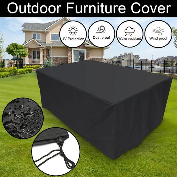 

18sizes waterproof outdoor patio garden furniture covers rain snow chair for sofa table dust proof cover