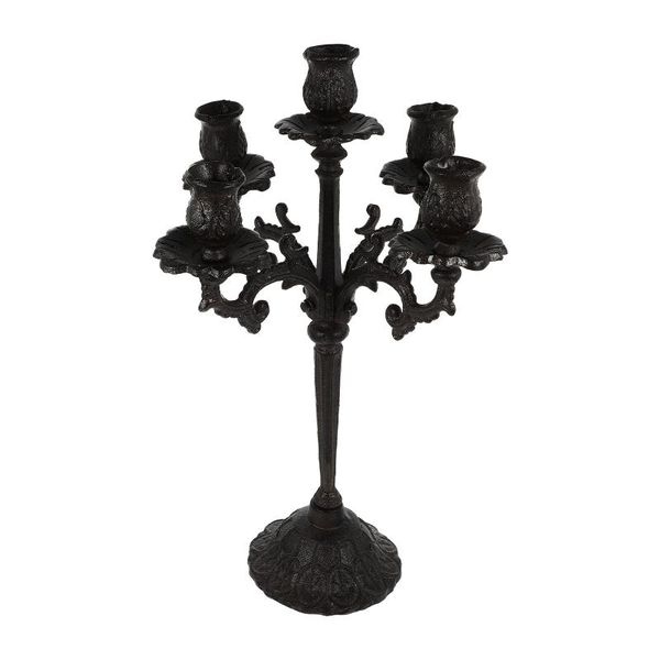 

candle holders 1pc vintage candlestick deskshelf chic aroma holder bronze